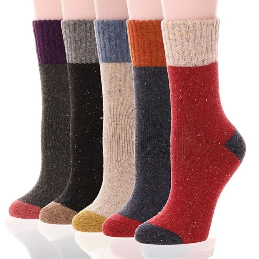 Warm wool winter socks 